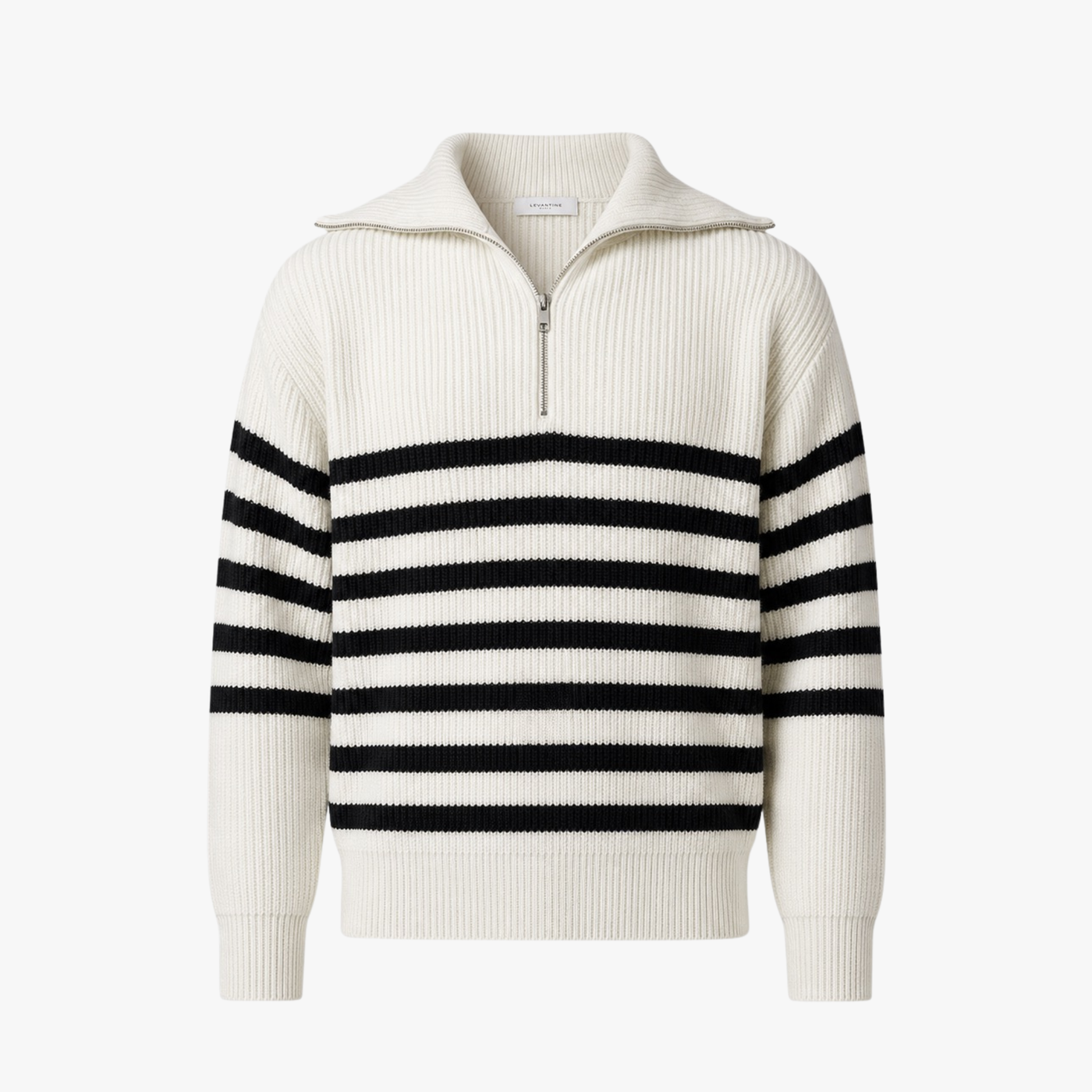 Striped Zip