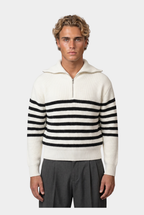 Striped Zip