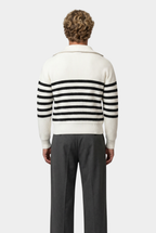 Striped Zip