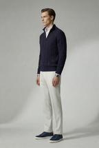 St. Moritz Half-Zip Sweater - Lumérisa