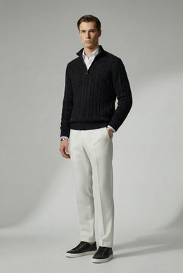 St. Moritz Half-Zip Sweater - Lumérisa