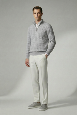 St. Moritz Half-Zip Sweater - Lumérisa