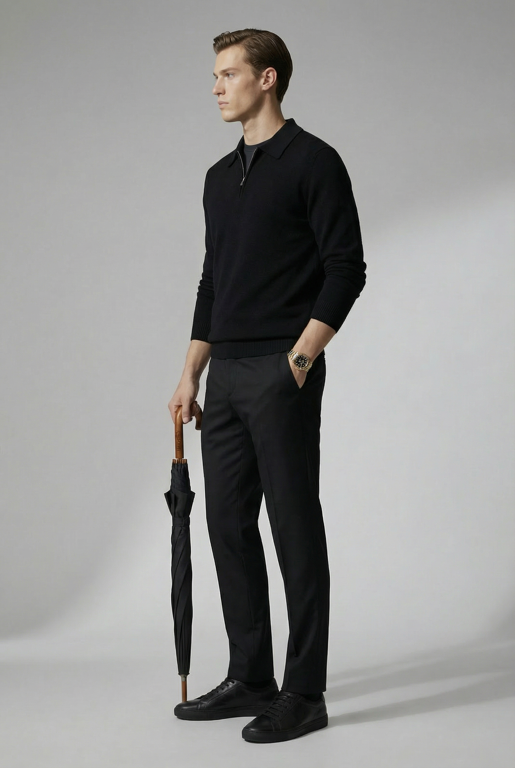 Cesare Half-Zip Sweater