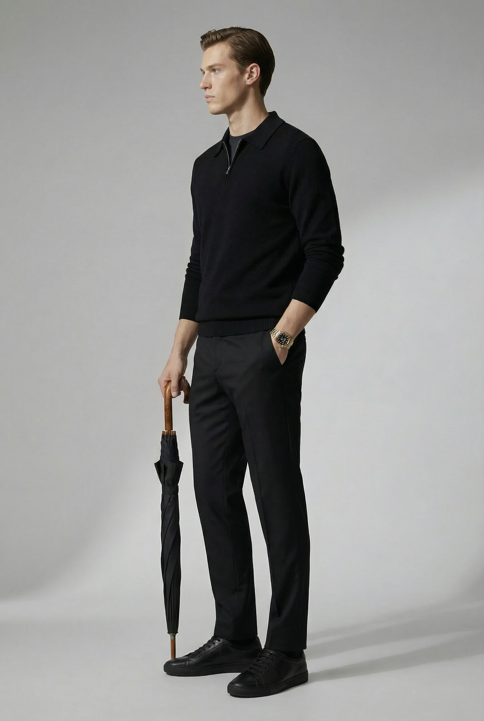 Cesare Half-Zip Sweater