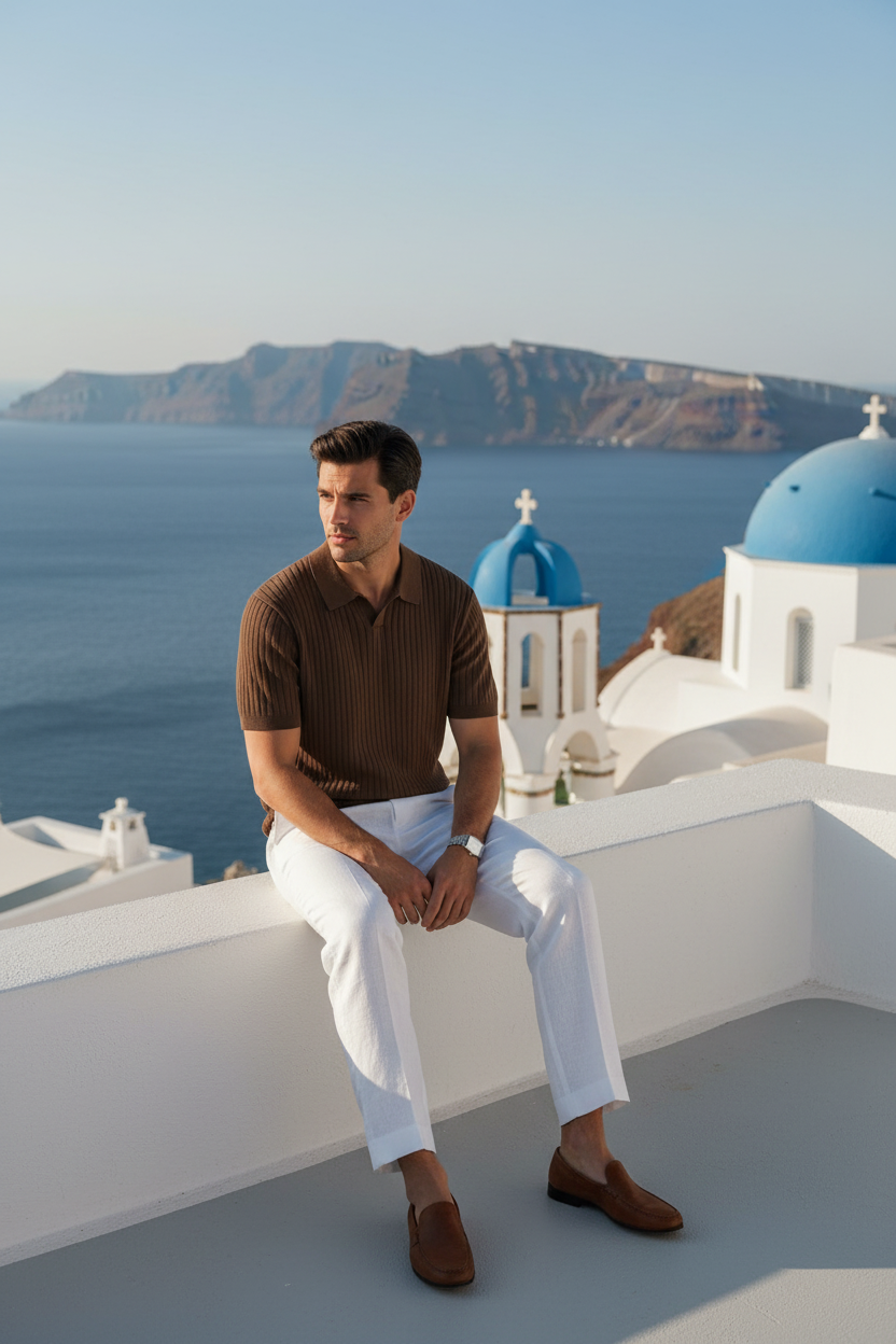 Premium Ribbed Polo