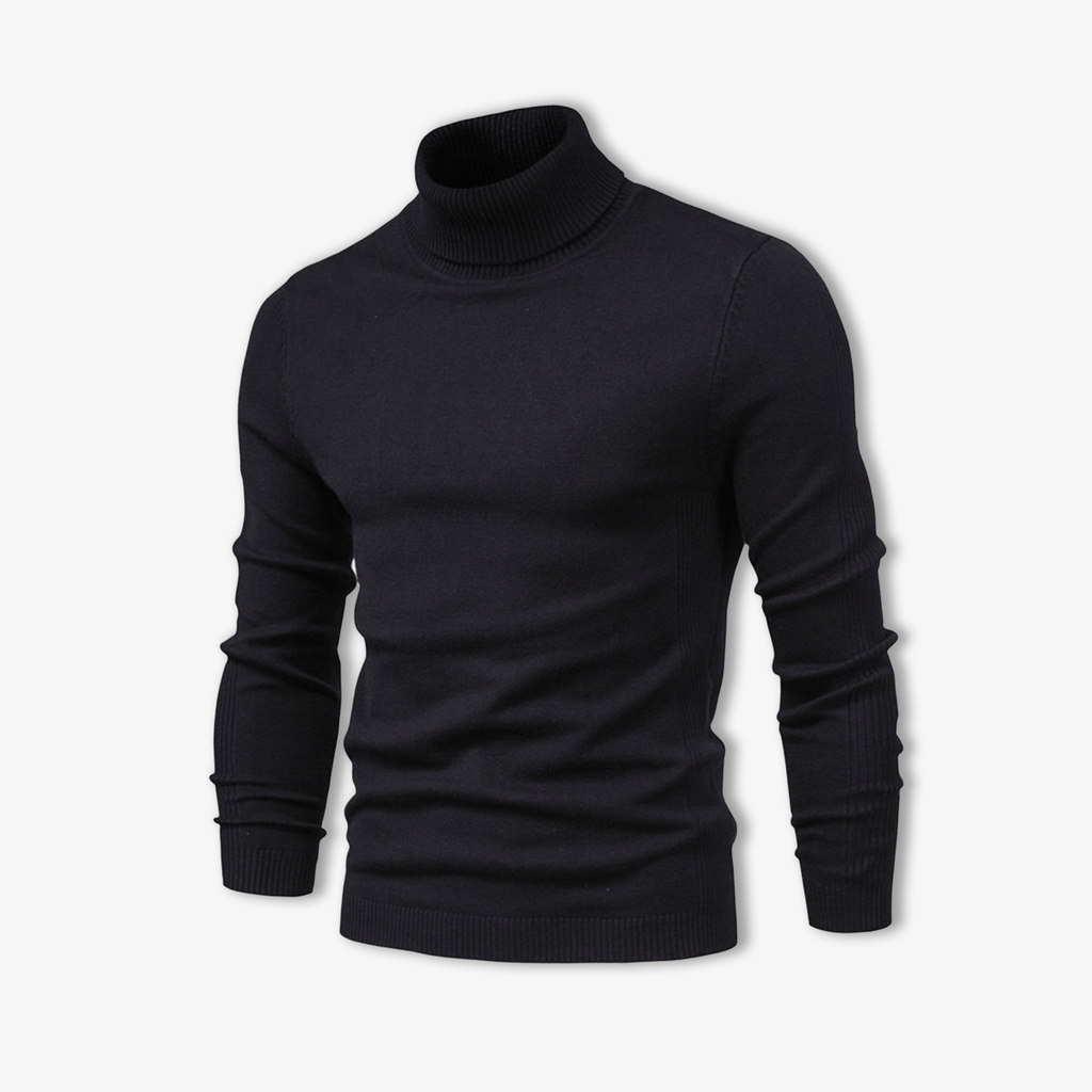 Merino Wool Turtleneck - Lumérisa