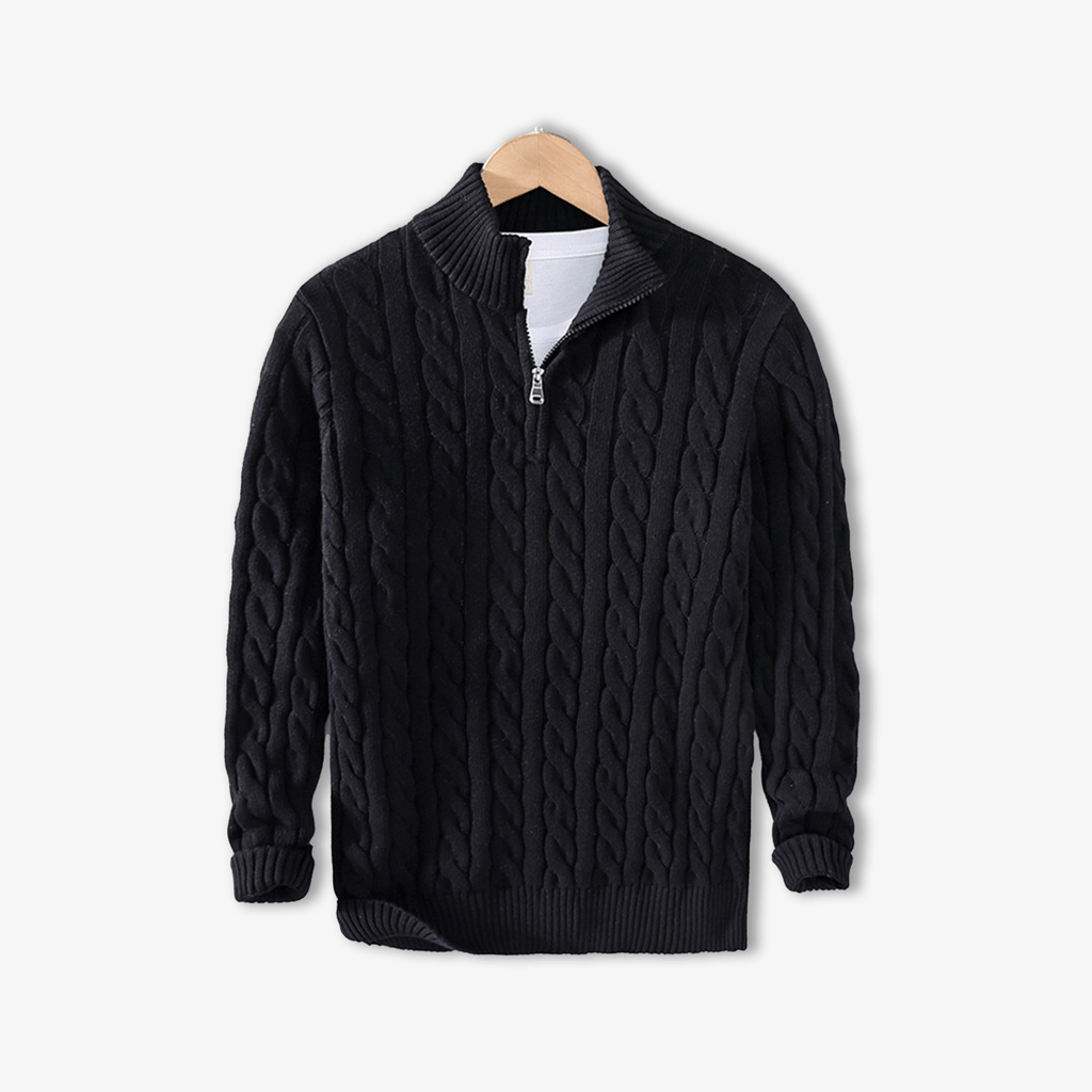 St. Moritz Half - Zip Sweater - Lumérisa