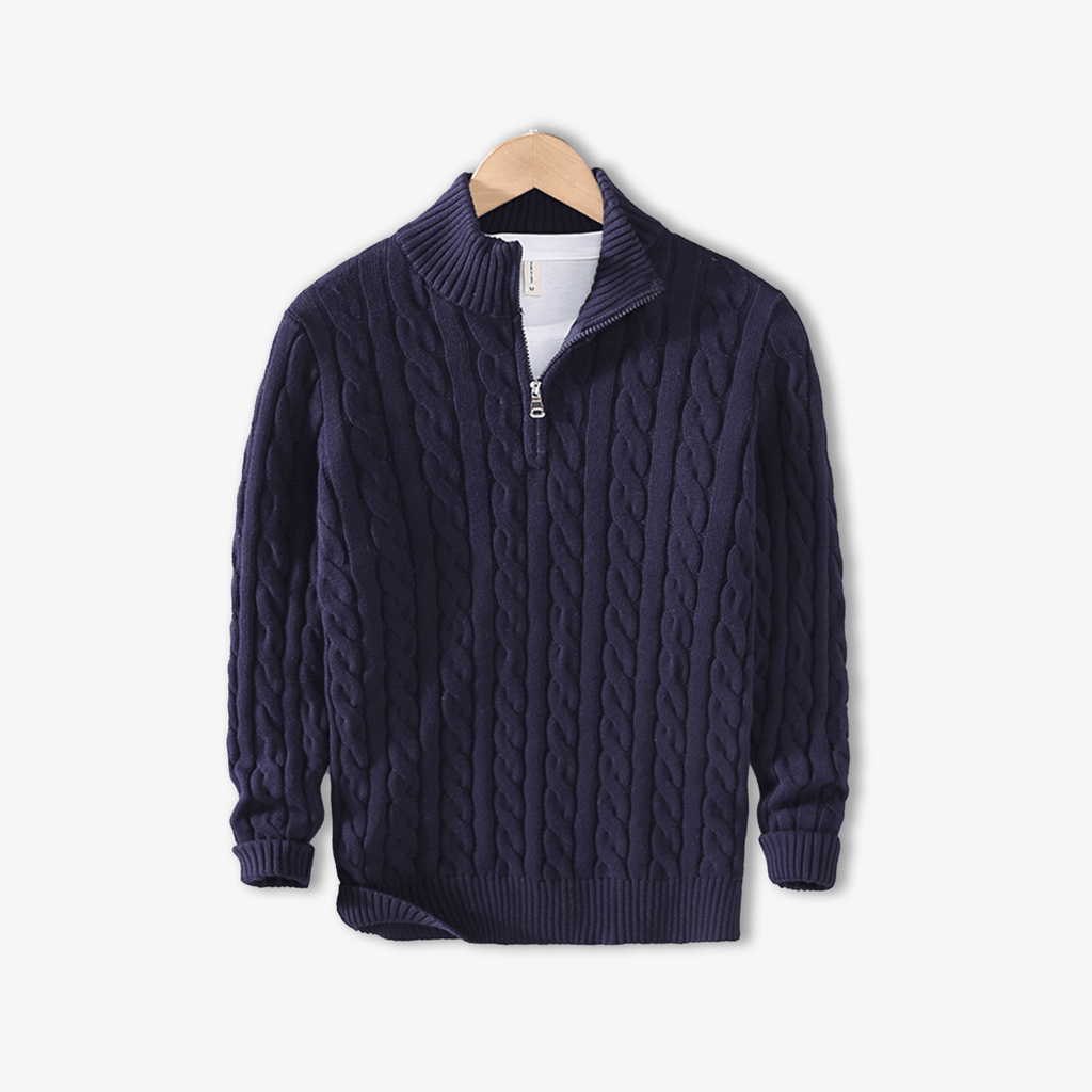 St. Moritz Half - Zip Sweater - Lumérisa