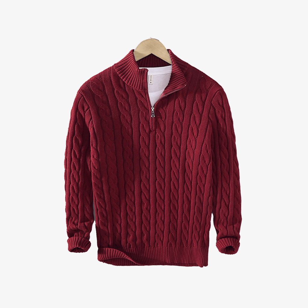 St. Moritz Half - Zip Sweater - Lumérisa